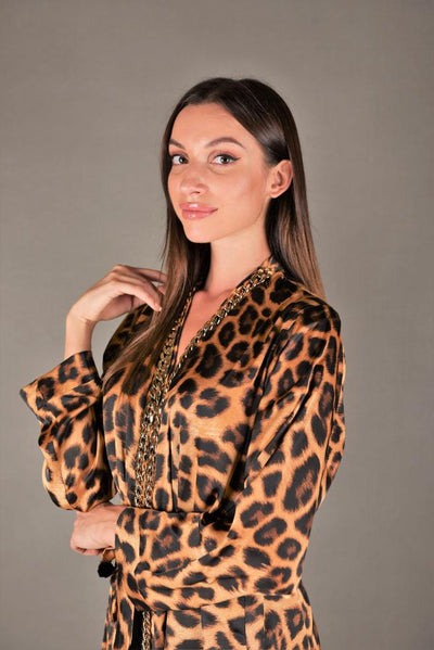 Kimono Silk Tiger | Malachite.uae.