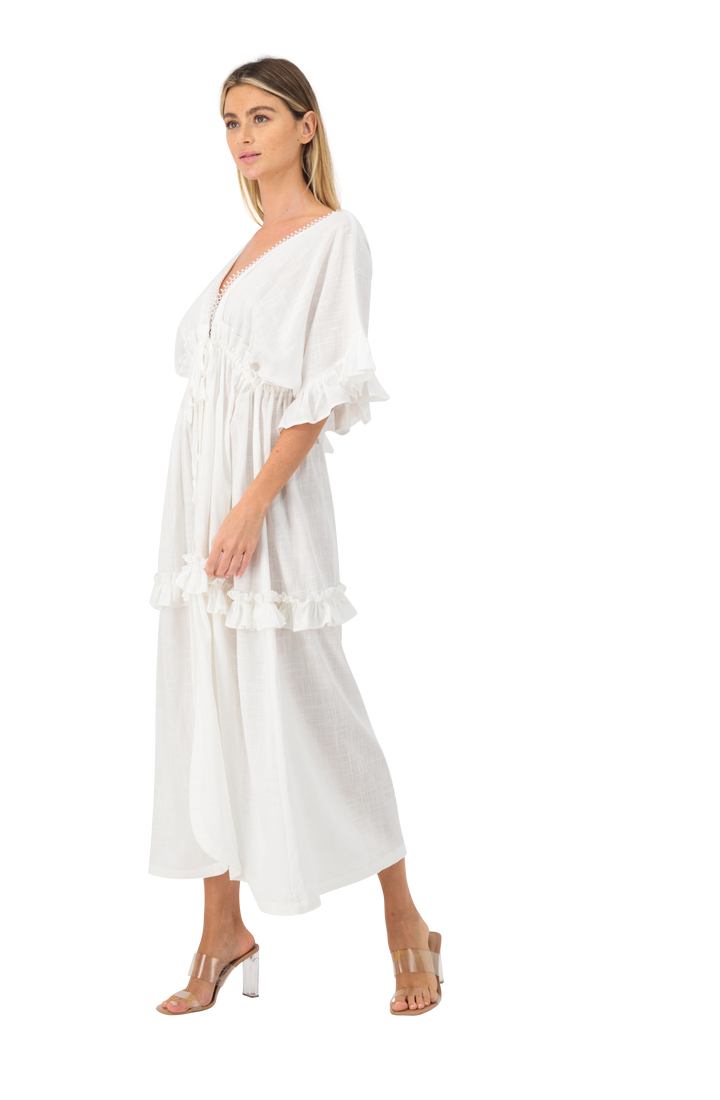 Linen long dress
