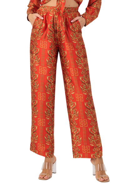 Pants High West Silky