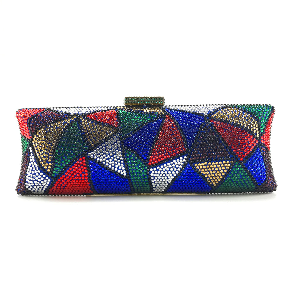 Multi color fancy handbag | Malachite.uae.