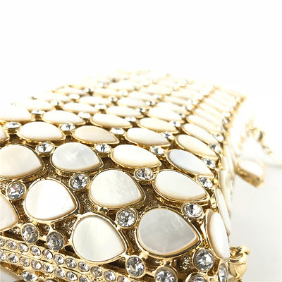 Mother of pearl fancy handbag | Malachite.uae.