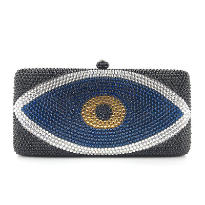 Blue eyes fancy handbag