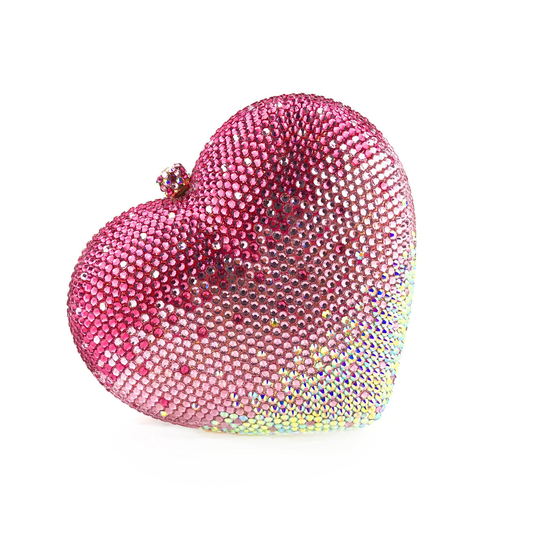 Pink hart fancy handbag