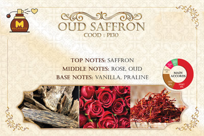 Oud Saffron oils 12ml