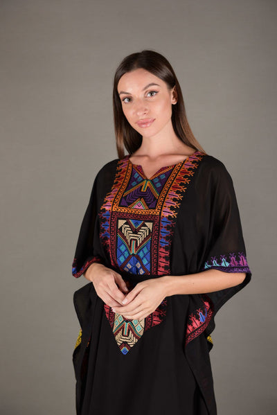 Tunic Dress Embroidery | Malachite.uae.