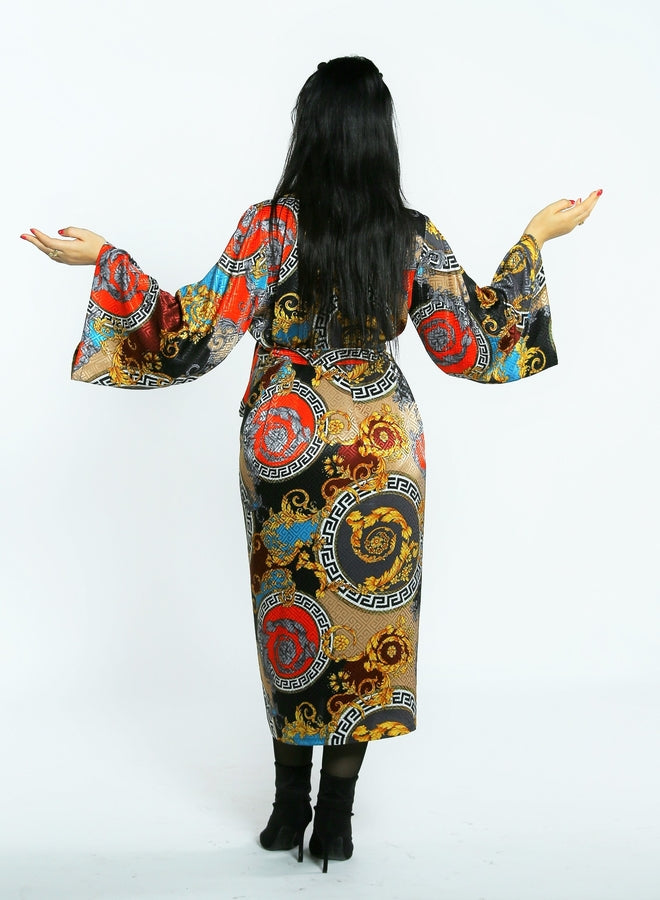 Cóctel de seda kimono