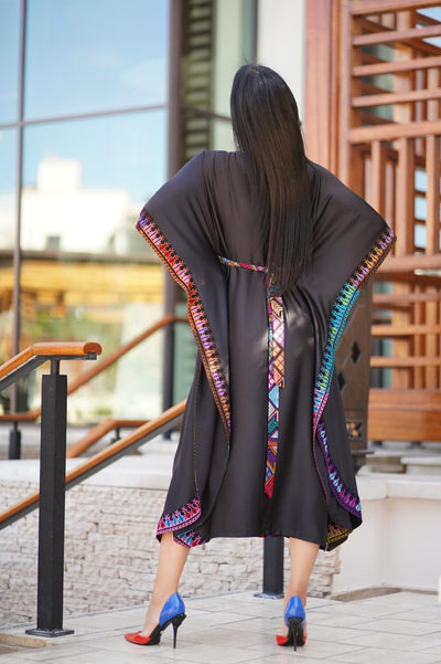 Arabica silk dress/Risi | Malachite.uae.